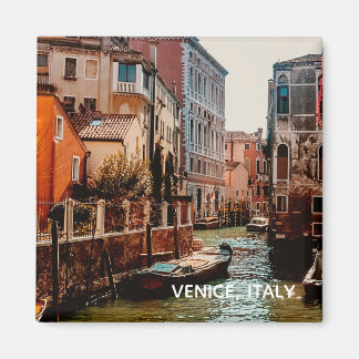 Venice Gondola Canal Italy Photography Magnet