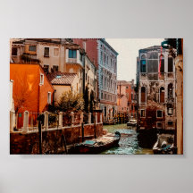 Venice Gondola Canal Italy Photography