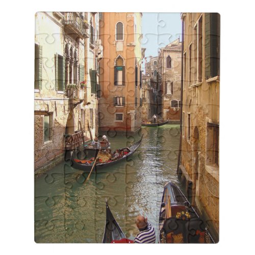 Venice Gondolas Jigsaw Puzzle