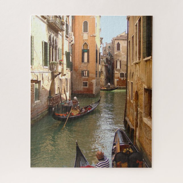 Venice Gondolas Jigsaw Puzzle (Vertical)