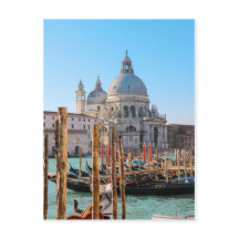 Venice Gondolas Postcard