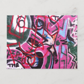 Venice Graffiti Postcard