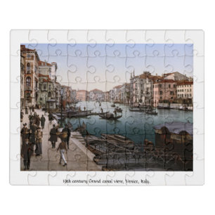 Venice Grand Canal, 19th century Italy Jigsaw Puzzle