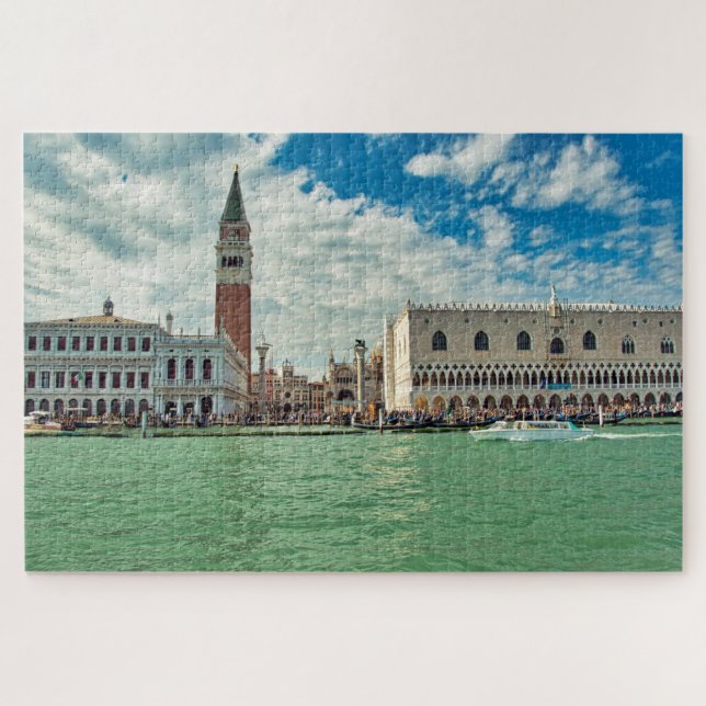 Venice Grand Canal Doge's Palace Piazza san Marco Jigsaw Puzzle (Horizontal)
