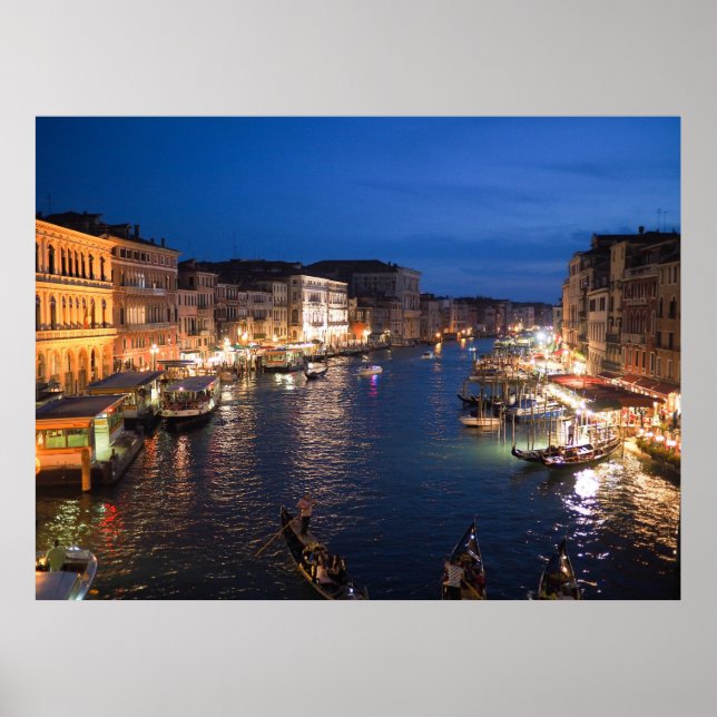 Venice Grand Canal Italy Poster (Front)