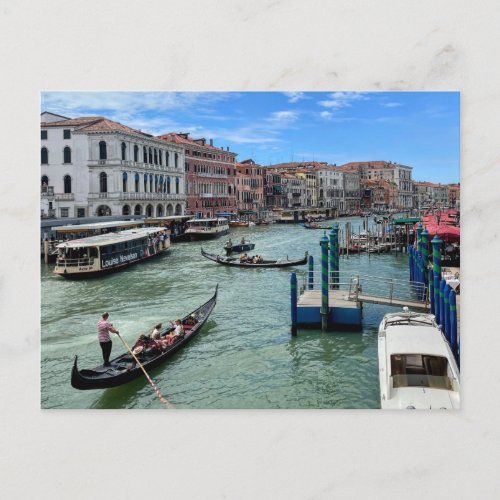 Venice Grand Canal Postcard