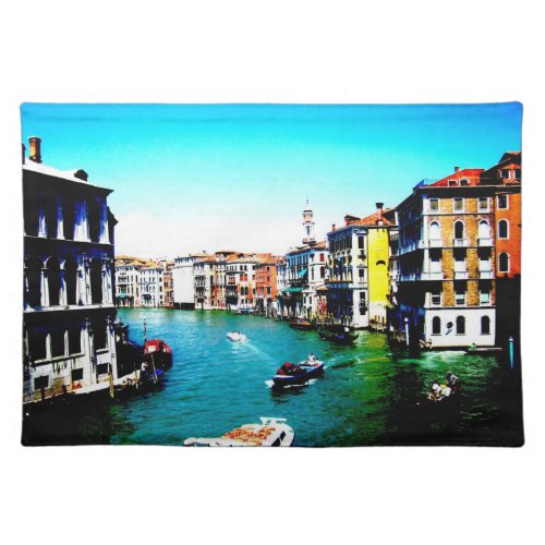 Venice Grand Canal Scene Placemat