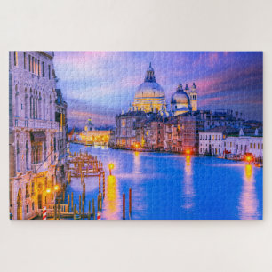 Venice Grand Canal sunset Jigsaw Puzzle
