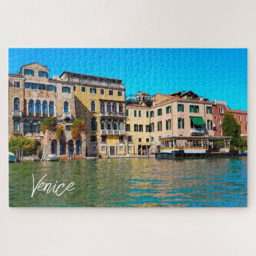 Venice Grand Canal Venetian Style Houses Jigsaw Puzzle