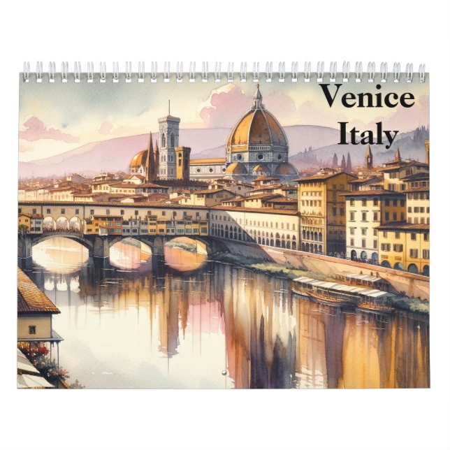 Venice Italy 2026 Calendar (Cover)