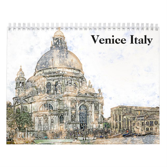 Venice Italy 2026 Calendar (Cover)