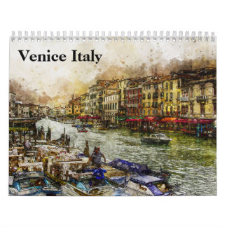Venice Italy 2027 Calendar