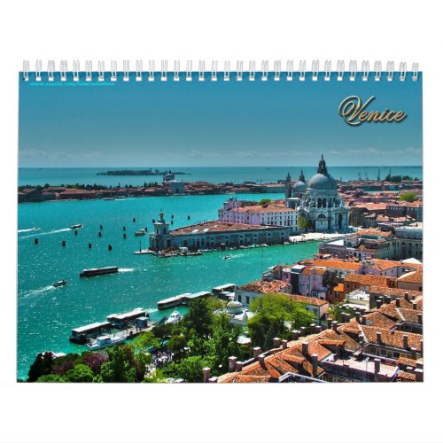 Venice Italy _ Aerial View Calendar