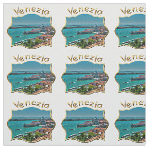 Venice, Italy - Aerial View Fabric
