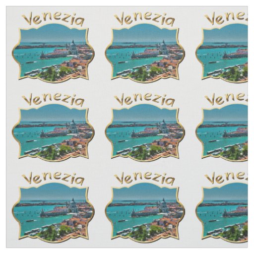Venice, Italy - Aerial View Fabric