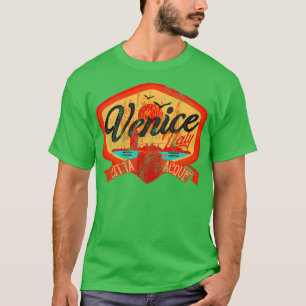 Venice Italy badge label vintage distressed T-Shirt