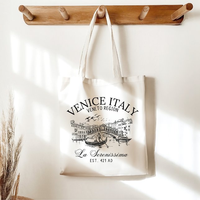 Venice Italy, Beautiful Vintage Landscape Tote Bag (Creator Uploaded)