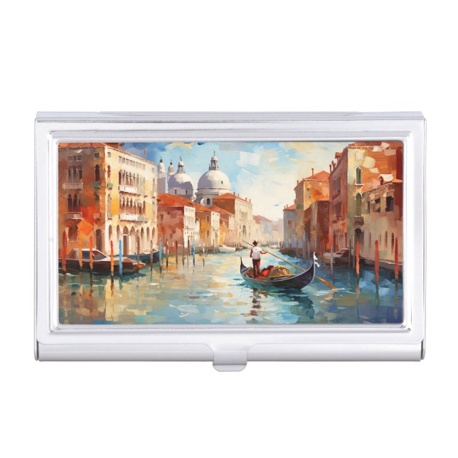 Venice, Italy Business Card Case (Front)