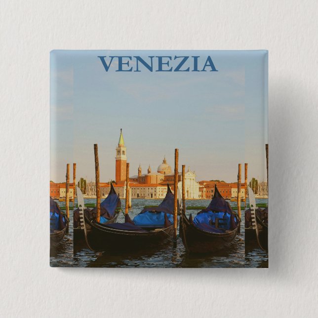 Venice Italy Button (Front)
