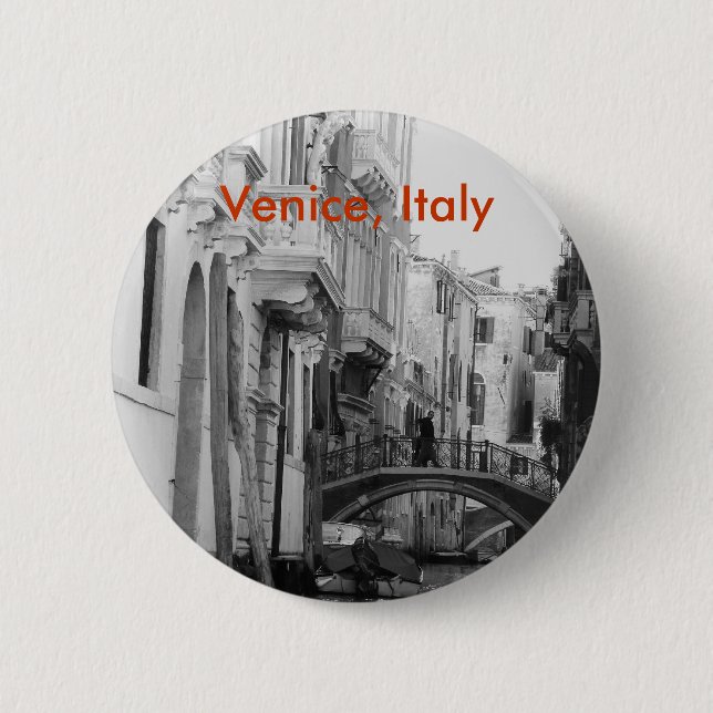 Venice, Italy Button (Front)