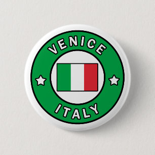 Venice Italy Button