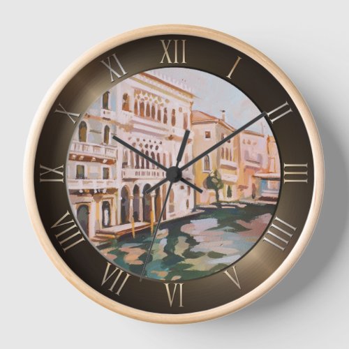 Venice Italy  Ca dOro Palace Clock