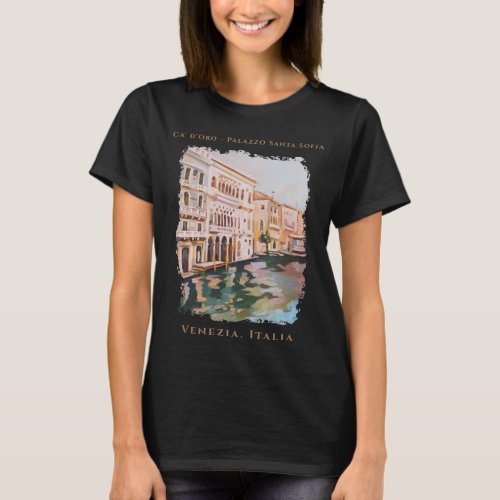 Venice Italy  Ca dOro Palace T_Shirt