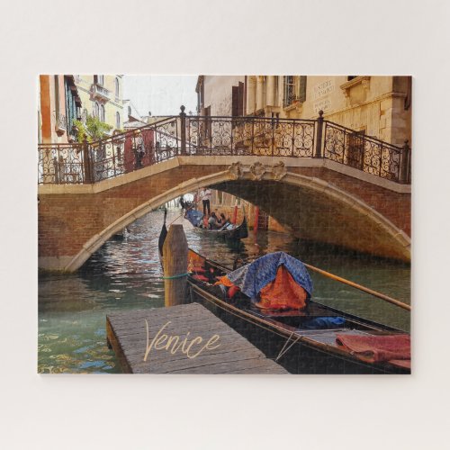 Venice Italy Canal Boat Travel Jigsaw Puzzle