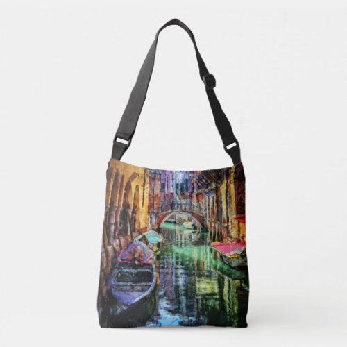 Venice Italy Canal Crossbody Bag