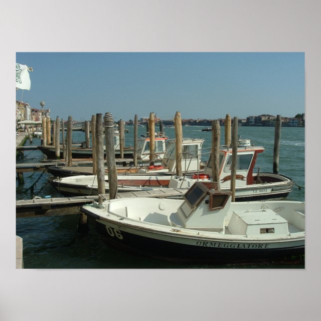 Venice Italy Canals Poster (Front)