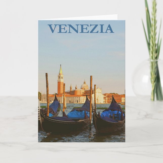 Venice Italy Card (Front)