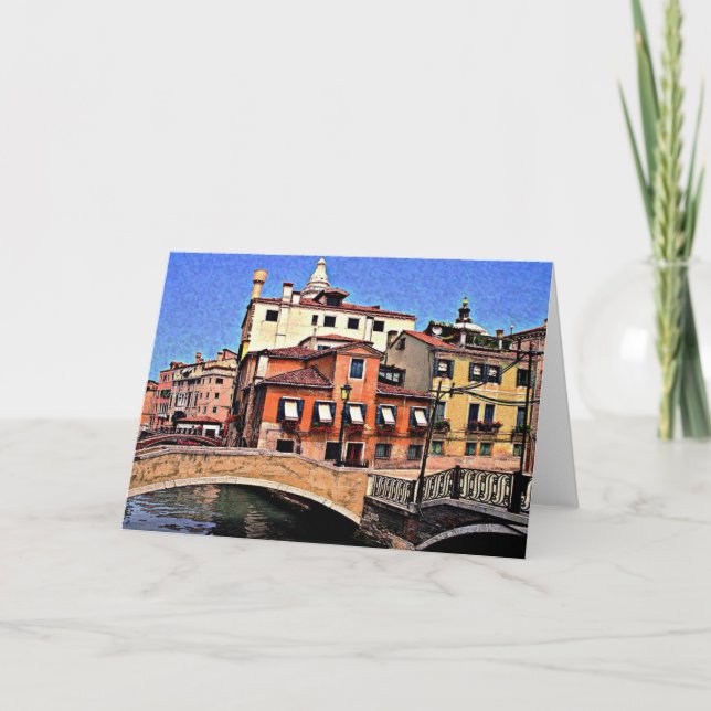 Venice Italy Card - (blank inside) (Front)