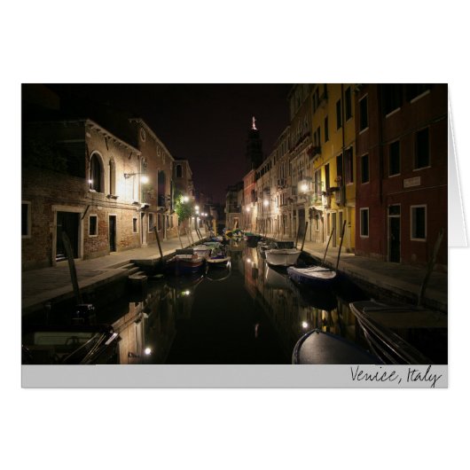Venice, Italy Cards (Front Horizontal)