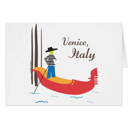 Venice Italy Cards (Front Horizontal)