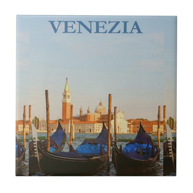 Venice Italy Ceramic Tile (Front)