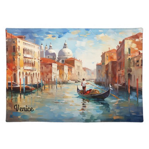 Venice Italy Cloth Placemat