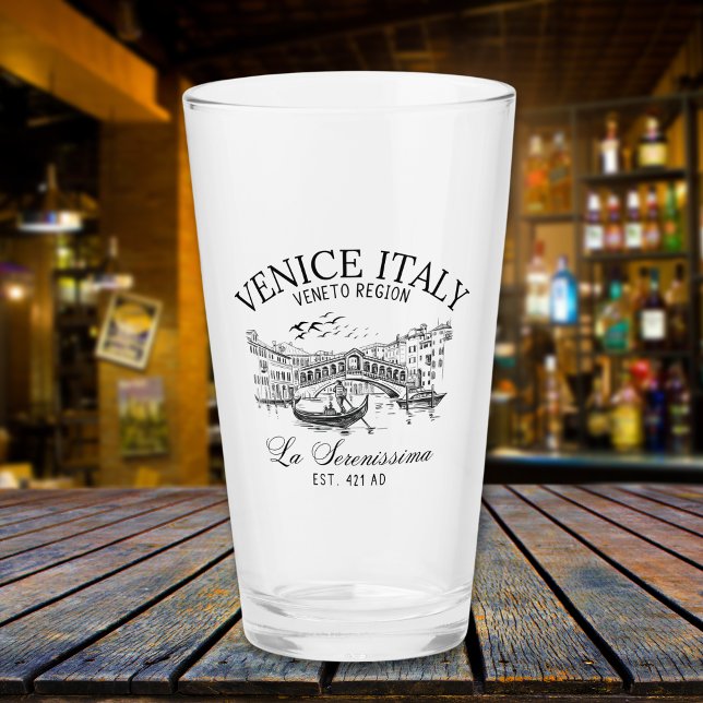 Venice Italy Cute Old Landscape Glass (Creator Uploaded)