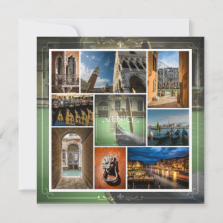 Venice, Italy, Europe Postcard Card