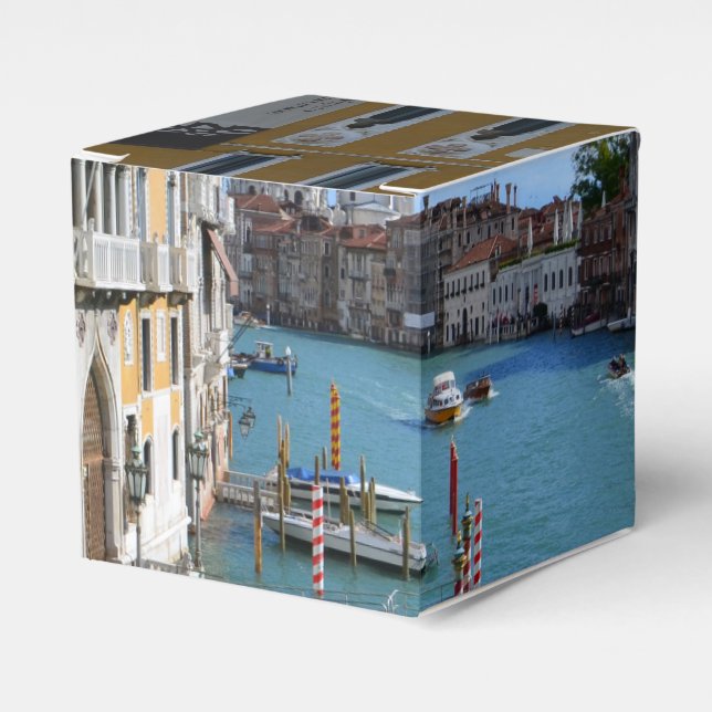 Venice Italy Favor Boxes (Front Side)