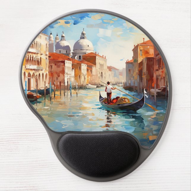 Venice, Italy Gel Mouse Pad (Front)