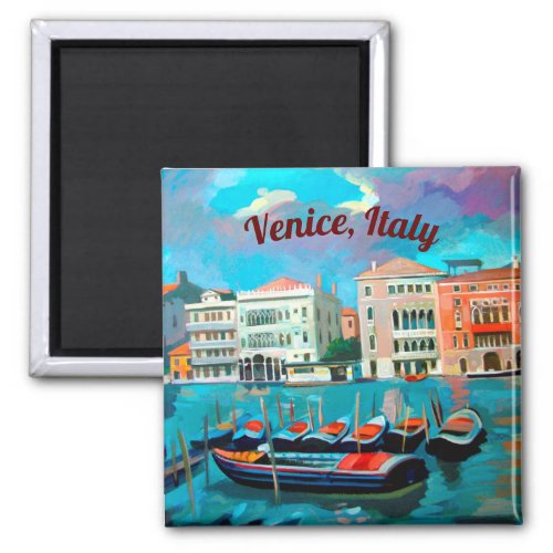 Venice Italy  Grand Canal Magnet