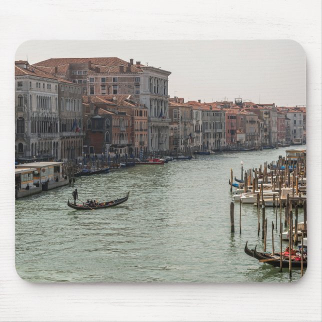 Venice Italy, Grand Canal Photo Mousepad (Front)