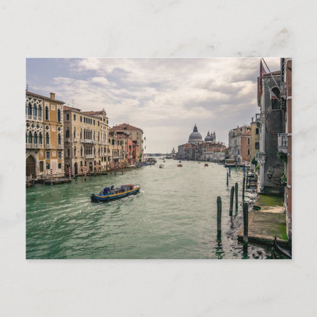 Venice Italy Grand Canal Postcard (Front)