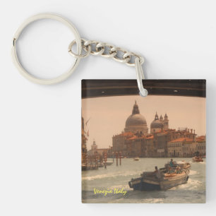 Venice Italy Grand Canal Vintage  Keychain