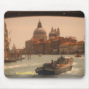 Venice Italy Grand Canal Vintage Mouse Pad