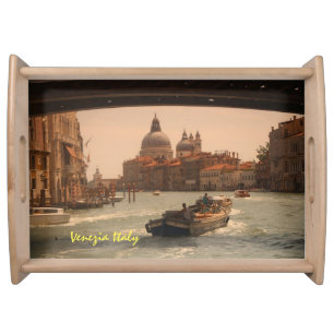 Venice Italy Grand Canal Vintage Serving Tray