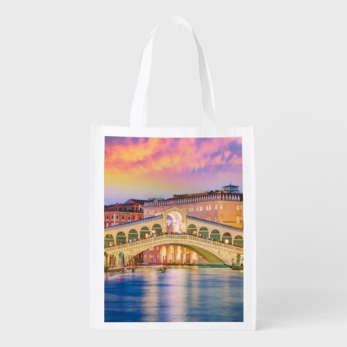 Venice Italy Grocery Bag