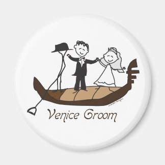 Venice Italy Groom Favors Magnet