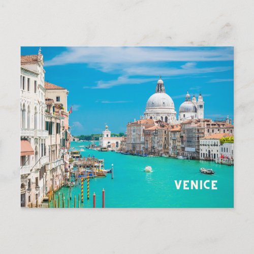 Venice Italy Historical Architecture Buildings Postcard