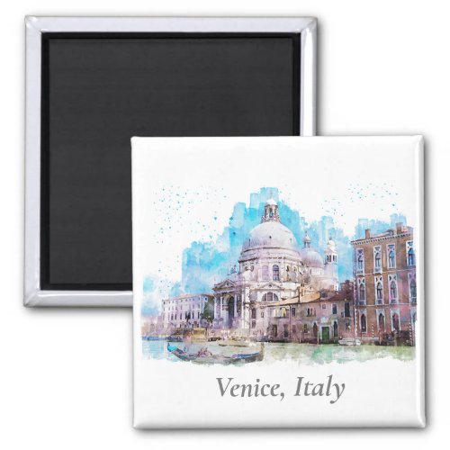 Venice Italy illustration Magnet